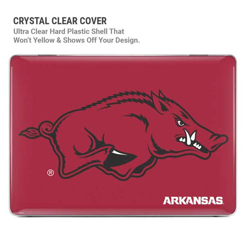 University of Arkansas-Fayetteville Razorbacks Red Logo MacBook Air 15in (2023-2025) Case plus Skin